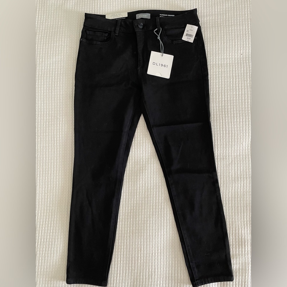 DL1961 Florence Cropped Mid-Rise Instasculpt Skinny Jean